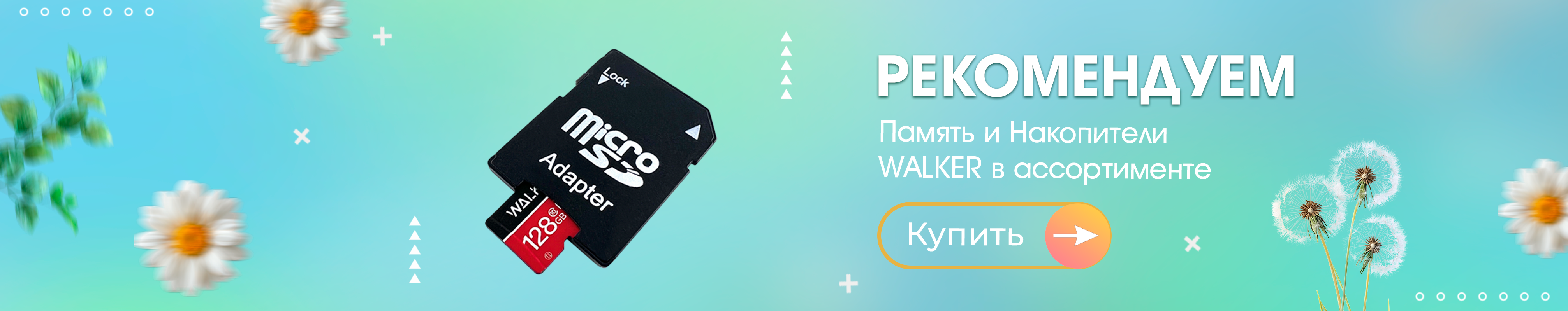 Рекомендуем Память и накопители WALKER111