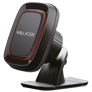 Автодержатель WALKER CX-008 магнитный на панель, черный