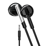 Наушники WALKER H315, вкладыши, микрофон, кнопка ответа, черные