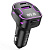 FM-модулятор BCC12 + АЗУ 3.1A, USBx1/Type-Cx1, подсветка, черный (-)