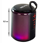 Колонка WALKER WSP-125, Bluetooth, 5Вт*1, стереопара TWS, подсветка, черная