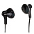 Наушники EP39, вкладыши, микрофон, кнопка ответа, черные