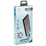Power Bank AMFOX APB-510, 10000 mAh, Li-Pol, 2,4A, белый