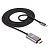 Кабель HDMI/TYPE-C WALKER WHD-57 (2 м) поддержка 4К/30Гц (без доп. питания), серый