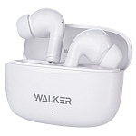 Наушники WALKER WTS-39, шумопод. ENC, независ. работа наушников, белые