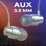 Наушники WALKER H700, микрофон, кнопка ответа, (мятая упак)