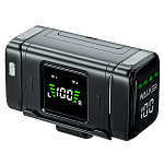 Беспроводной микрофон WALKER WRM-80, петличный, для камер, в кейсе, Type-C/AUX, черный