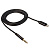 Адаптер WALKER WA-022 IP -- AUX (3.5 мм jack), черный