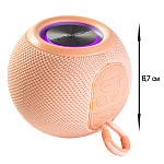 Колонка WALKER WSP-115, Bluetooth, 5Вт*1, стереопара TWS, розовая