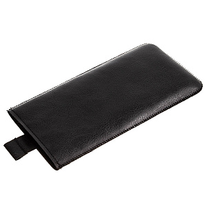 Сумка с язычком (эко кожа) №18, для Samsung A02/A02s/A12, (6,5"), черная