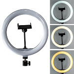 Кольцевая лампа WALKER WLR-2610, 26 см, белый свет, (мятая упак)