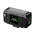 Беспроводной микрофон WALKER WRM-80, петличный, для камер, в кейсе, Type-C/AUX, черный