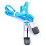 Кабель USB 2в1 для Apple iPhone X/micro USB №1 с металл разъемом (без упаковки)