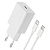 СЗУ L126, 20Вт, Type-C, поддержка QC+PD, + кабель Type-C, белое (-)
