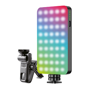 Свет для съемки WALKER  WLR-A5, RGB, портативный, черный