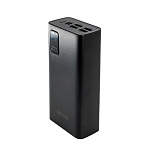 Power Bank Walker WB-730, 30000 mAh, Li-Pol, 22.5W, поддержка QC+PD, черный