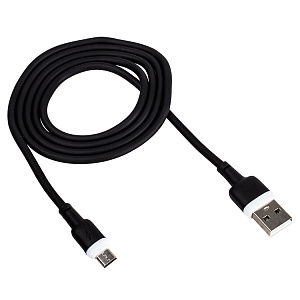 Кабель USB NB-208, 2.4А, Micro USB, черный (-)