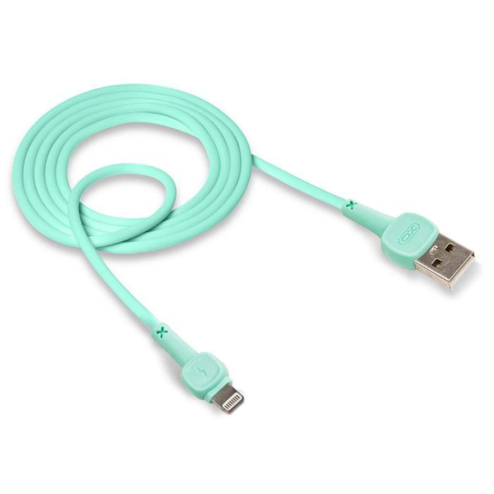 Кабель USB NB-132, 2A, Lightning, мягкий, (мятая упак)