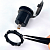 АЗУ AMFOX CCH-05, 33Вт, врезное, USB/Type-C, поддержка QC, черное