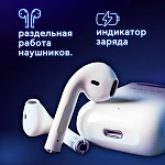 Наушники WALKER WTS-17, независ. работа наушников, вкладыши, (мят упак)