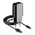 СЗУ WALKER  WH-21, 2в1, 2.1А, 10,5Вт, USB, + кабель Type-C, черное
