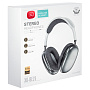 Наушники BE25, Bluetooth v5.0, серебряные (-)
