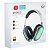 Наушники BE25, Bluetooth v5.0, полноразмерные, зеленые (-)