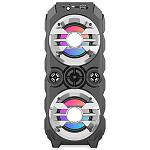 Колонка ZQS4236, Bluetooth, 40см, дин.2шт/4", 16Вт, подсветка, цвет в ассорт. (уценка)