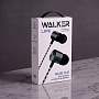 Наушники WALKER H320, микрофон, кнопка ответа, темно-серые
