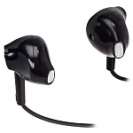 Наушники EP52, вкладыши, микрофон, кнопка ответа, черные (-)