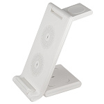 Беспроводное ЗУ WALKER WH-53, 18Вт, быстрый заряд Qi, 3в1, белое