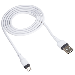 Кабель USB NB-208, 2.4А, Micro USB, белый (-)