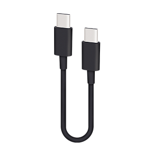 Кабель USB WALKER  C070, Type-C-Type-С, 100Вт, (0, 25 метра), в пакете, черный