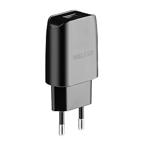 СЗУ WALKER  WH-21, 2.1А, 10,5Вт, USB, черное
