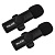 Беспроводной микрофон WALKER WRM-53, петличный, Type-C/Lightning, черный