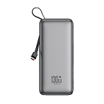 Power Bank PR-268, 130Вт, 20000 mAh, поддержка QC+PD, серый (-)