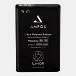 АКБ EURO AMFOX для Nokia (BL-4C) 108/1202/1661/2650/6101/6131/6260/6300/6700/7270/7610 (890mAh)