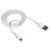 Кабель USB "AMFOX" C11, 2.1А, Lightning, белый