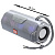 Колонка TG-143, Bluetooth, 5Вт*2, подсветка, (мятая упак)