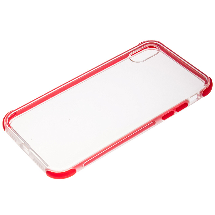 Накладка силиконовая с уголками для Apple iPhone  7/SE (2020), красная