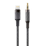 Кабель AUX NB-R279A, для Lightning/3.5 мм, черный (-)