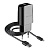 СЗУ WALKER  WH-21, 2в1, 2.1А, 10,5Вт, USB + кабель для Lightning, черное