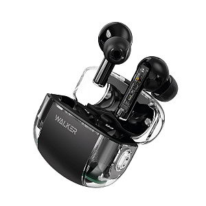 Наушники WALKER WTS-29, независ. работа наушников, черные