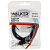 Адаптер WALKER WA-022 IP -- AUX (3.5 мм jack), черный