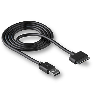 Кабель USB "WALKER" C110 для Apple iPhone 4, в пакете, черный