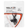 Кабель USB "WALKER" C155 для Xiaomi Mi Band 5/6/7, черный
