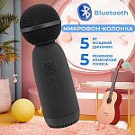 Микрофон-колонка Bluetooth AMFOX AM-MIC70, черная