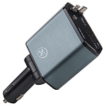 АЗУ CC62, 4в1, 100Вт, для Lightning/USBx2/Type-C, серое (-)