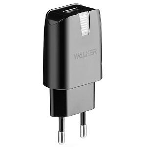 CЗУ WALKER WH-11, 1А, 5Вт, USB, техпак, (уценка)