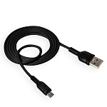 Кабель USB NB-212, 2.1А, Micro USB, черный (-)